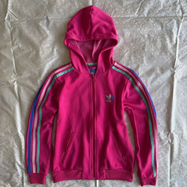 Adidas year 2010 vintage pink track jacket