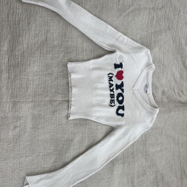 Maglione « I Love You Maybe »