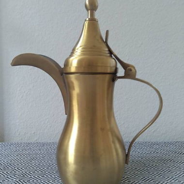 Dallah araba (caffettiera) in ottone