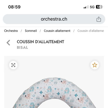 Coussin d’allaitement