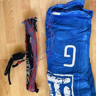 Set complet Snowkite : 3 GIN 6,8,10m2 avec barre