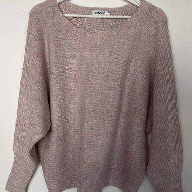 Rosa Strickpullover ONLY