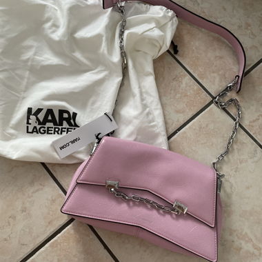 Rosa Karl-Lagerfeld-Tasche