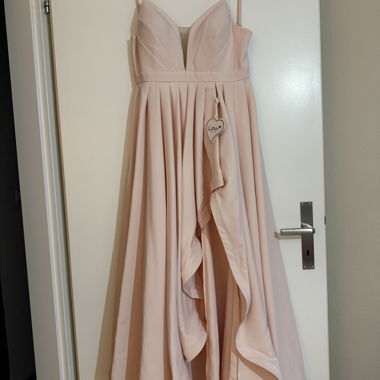 Abendkleid hellrosa 