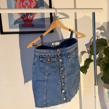 Mini-jupe en jean