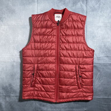 Gilet rouge Zara taille S comme neuf