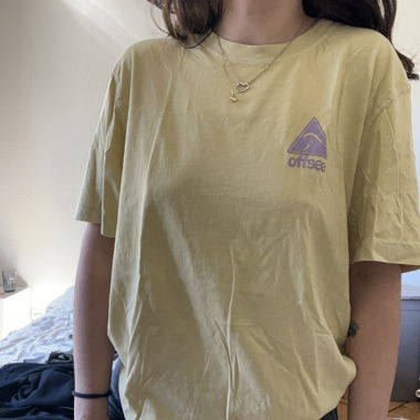 T-Shirt Offsea hellgelb 