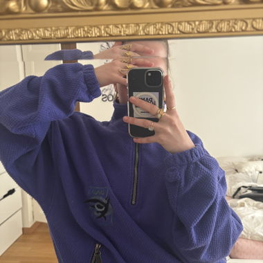 Maglione retrò viola anni '90 di odlo