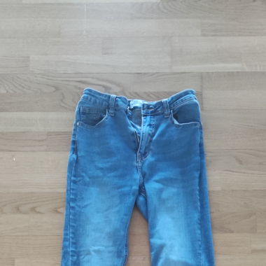 JEANS DENIM TAILLE HAUTE 