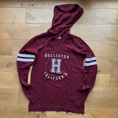 Hollister Langarmshirt mit Kapuze