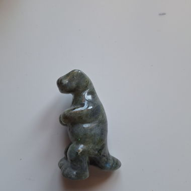 Dino en cristal vert