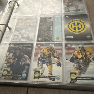 Hockeykarten-Album