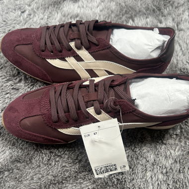 Sneaker bordeaux, taglia 37
