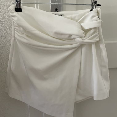 ZARA weisser Mini-Skort