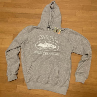 Corteiz CRTZ Hoodie – Grey – New with Tag – Limited