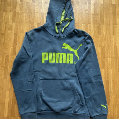 Puma sweat à capuche bleu