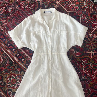 Robe blanche Zara