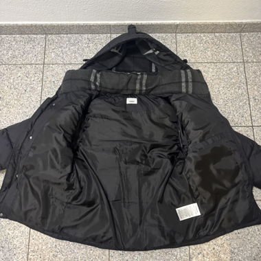 Black winter jacket