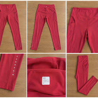 Pink Lululemon Sport Leggings Gr. 10