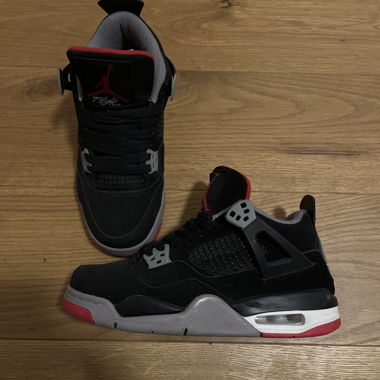 Jordan 4 rétro Bred