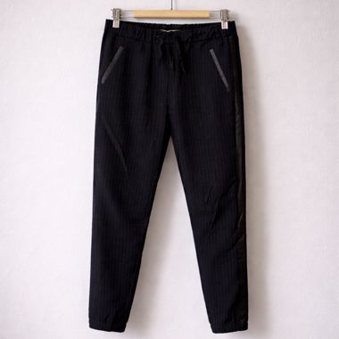 Maison Scotch gestreifte Jogpant