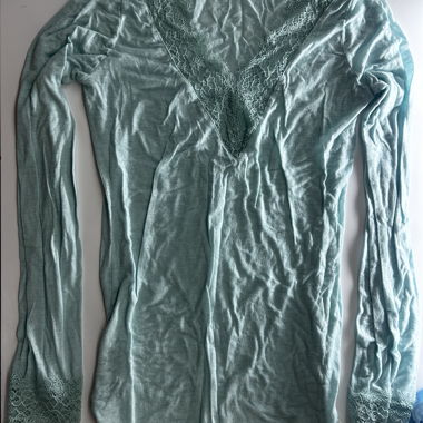 Turquoise Intimissimi sheer top