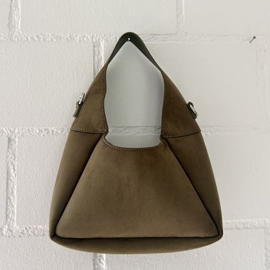 Borsa a tracolla Stradivarius verde oliva