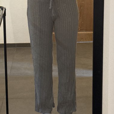 Pantalone in tessuto grigio