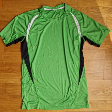 T-shirt sport Vert