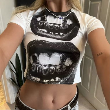 Tshirt Y2K femme