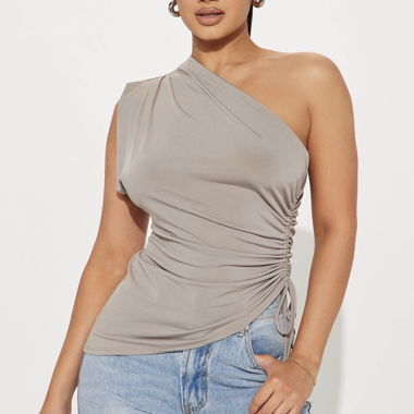 Asymmetrisches One-Shoulder-Top Fashion Nova