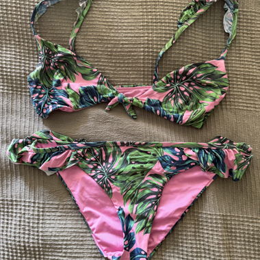 Ensemble de bikini floral