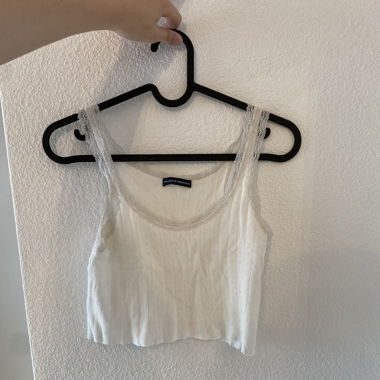 white tank top