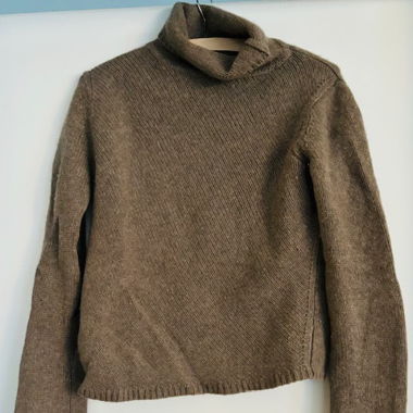 Kaschmir Pullover mit Stehkragen