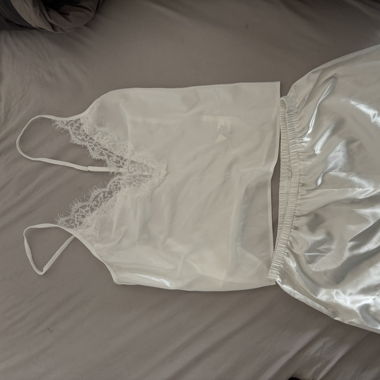 Ensemble de pyjama en satin