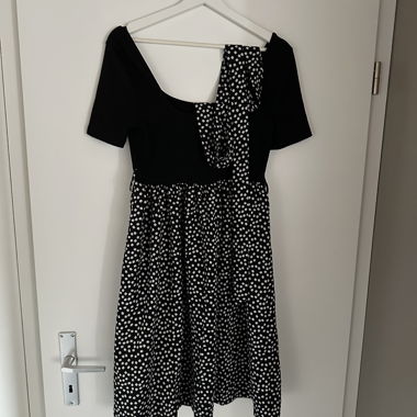 Dress with floral pattern
