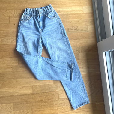 Jeans with Paperbag Waist