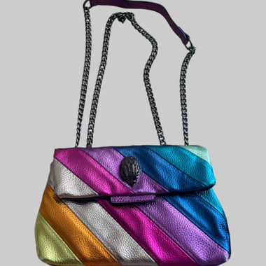 Regenbogen Schultertasche