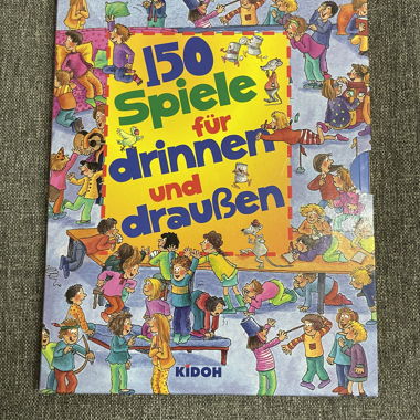 Lot de livres pour enfants «150 jeux»