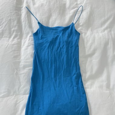 Zara dress blue