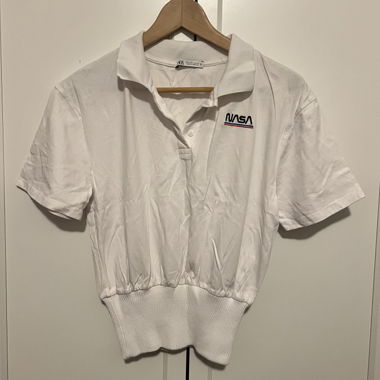 Zara NASA Poloshirt Size L