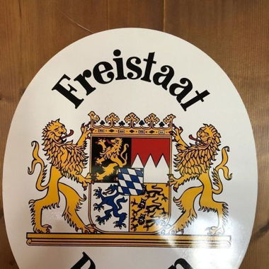 Schild, Freistaat Bayern
