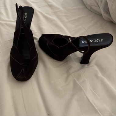 Tacchi Prada Slingback