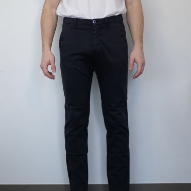 Manson's Chino Hose in Dunkel Blau Gr. 48