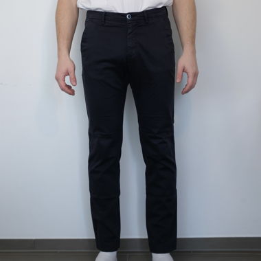 Manson's Chino Hose in Dunkel Blau Gr. 48