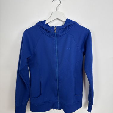 Blauer Under Armour Hoodie mit Reissverschluss