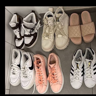 Schuhe Buffalo Stiefel Nike LV Adidas Superstar