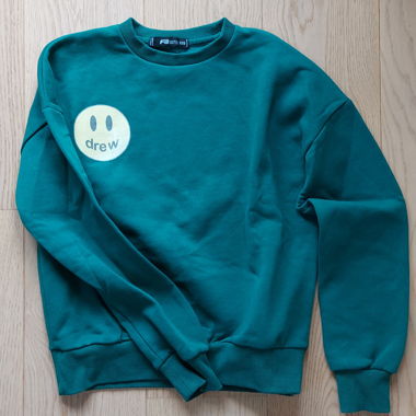 Green sweater - DIY Drew brand