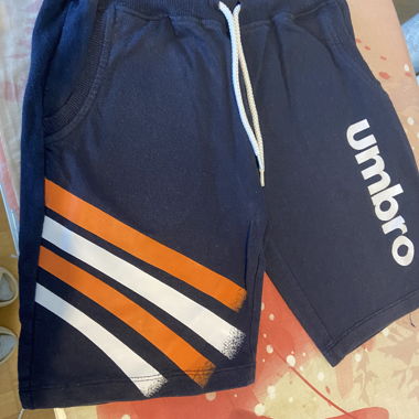 Swimsuit for eight-year-old boy. Umbro.