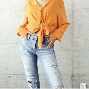 Beautiful ripped jeans